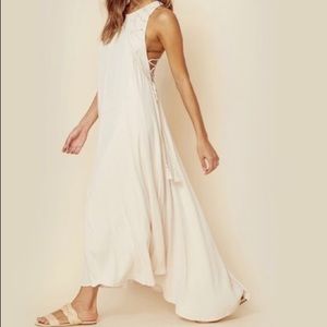ASTR the label Boho high low Maxi Dress